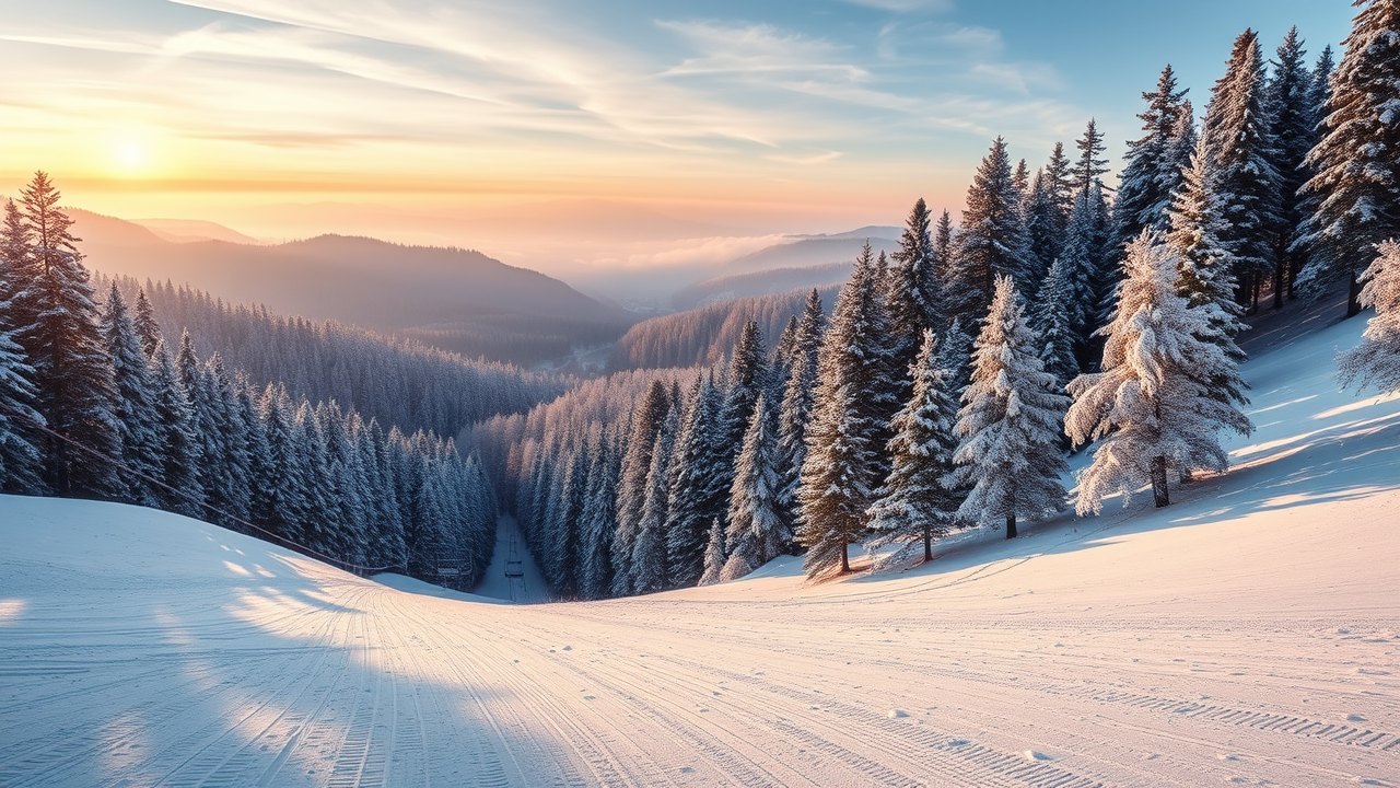 Nejlepší skiareály na Moravě a ve Slezsku