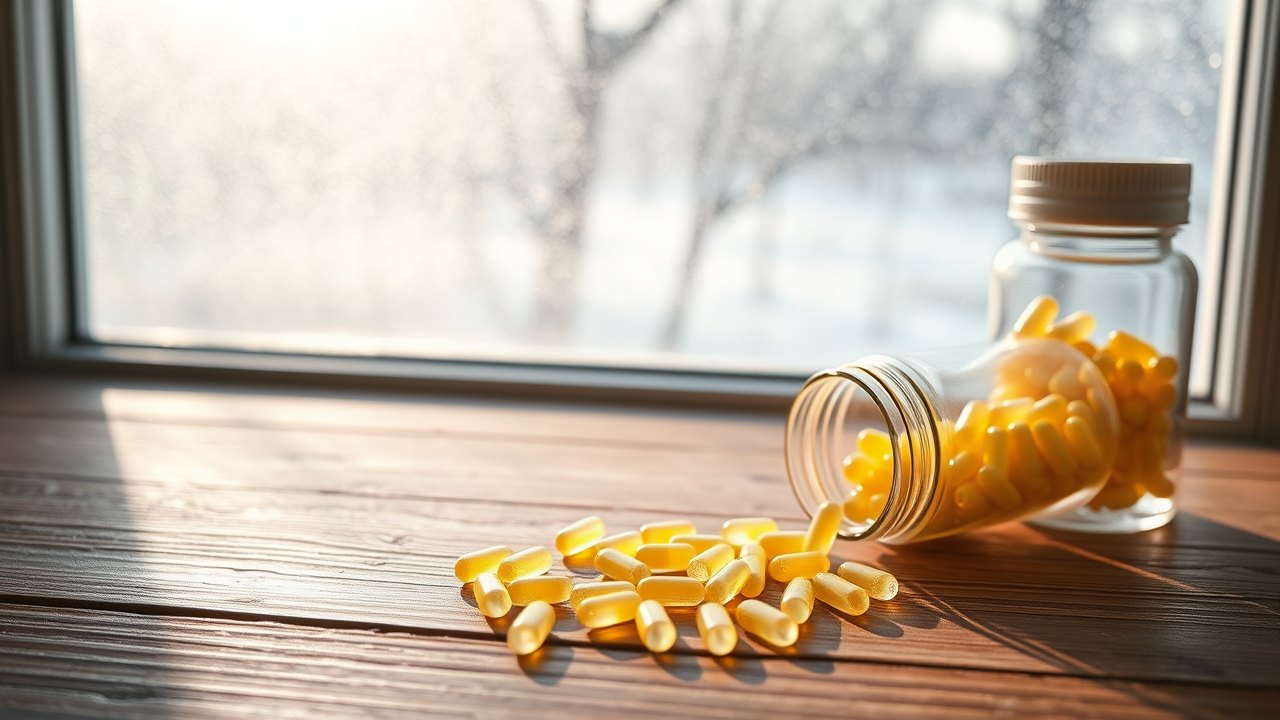 Vitamín D v zimě: správné dávkování a kdy ho užívat