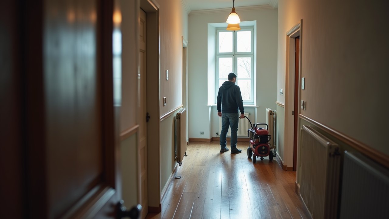 Odvzdušnění radiátorů v bytovém domě a v paneláku