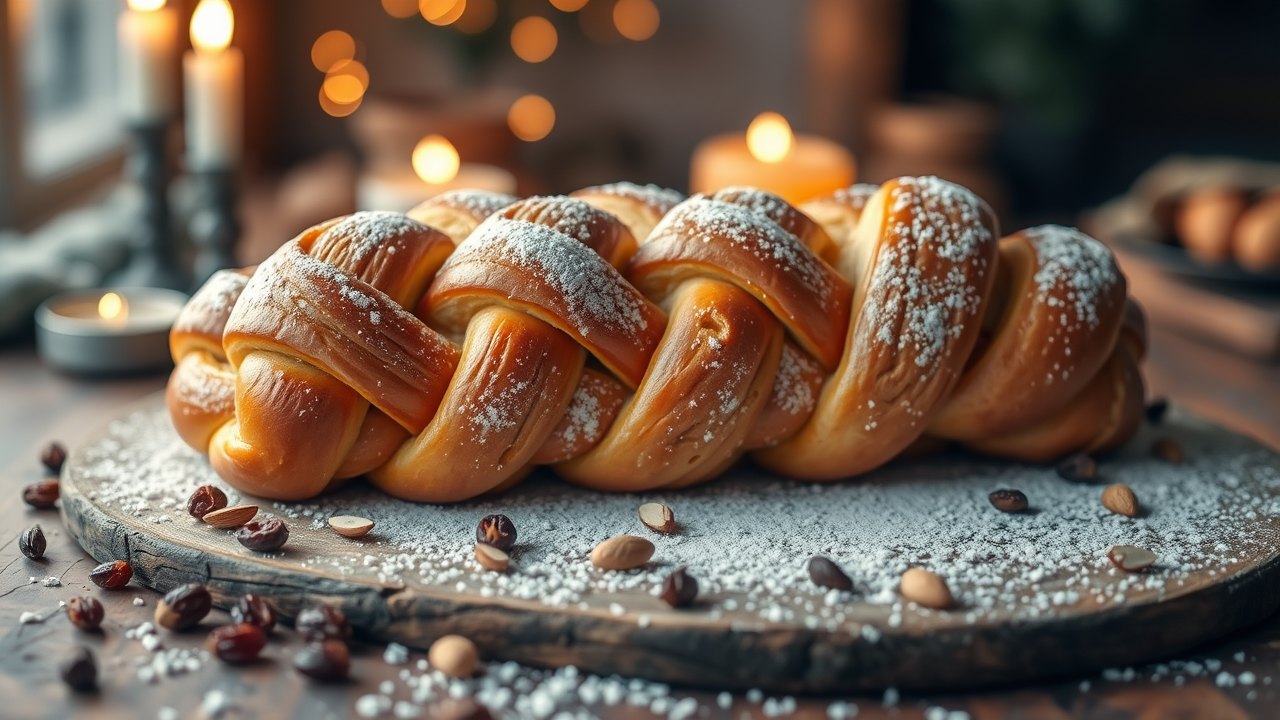 Vánočka krok za krokem: recept na nadýchaný vánoční chléb