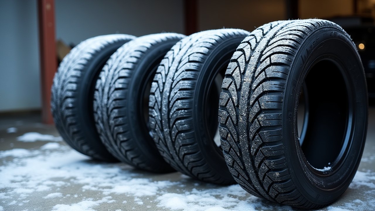 Čtyři shodné pneumatiky, ne nahodilá sada